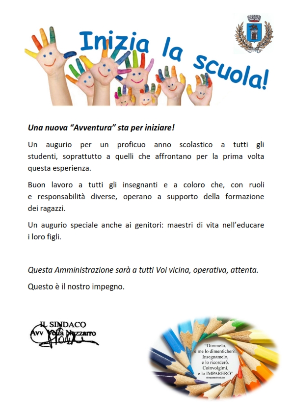 Inizio Scuola