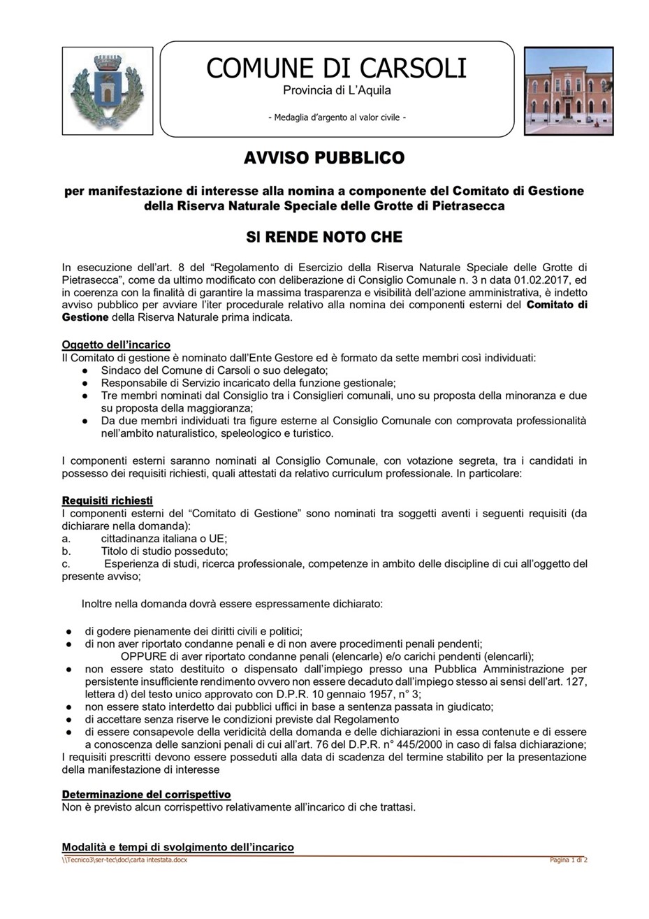 Grotte di Pietrasecca1