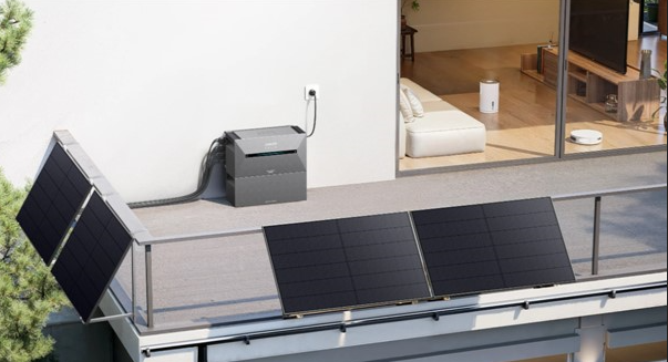 Fotovoltaico esterno balcone 1