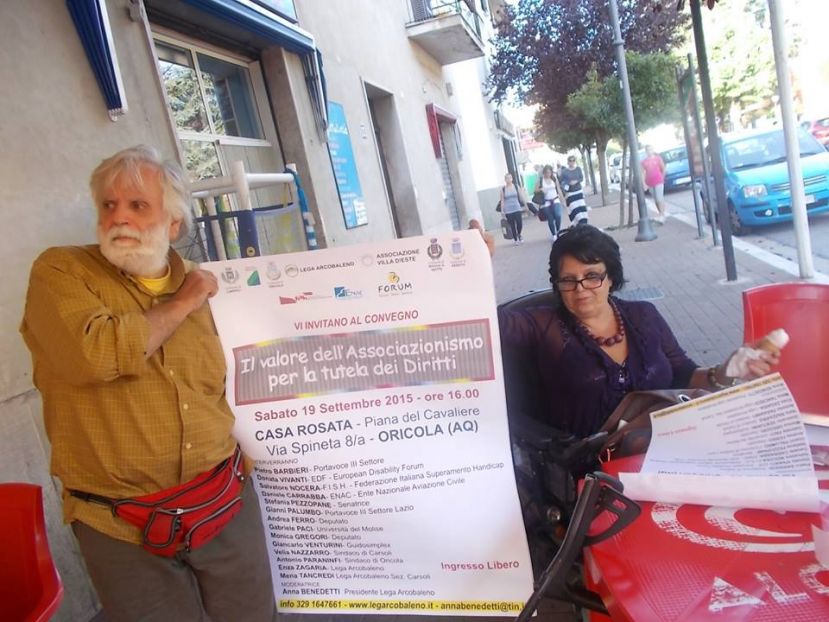 ORICOLA,CONVEGNO SU&amp;quot;IL VALORE DELL&amp;#039;ASSOCIAZIONE PER LA TUTELA DEI DIRITTI&amp;quot;ORGANIZZATO DALLA LEGA ARCOBALENO