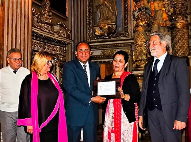 Sethi premiato a Galatone