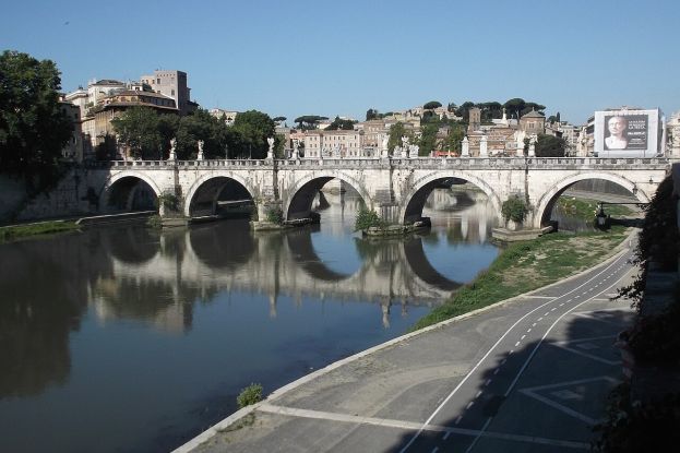 Tevere, Ponte S. Angelo Roma