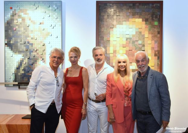 Giovanni Deidda, Elena Radcenco e Mauro Petito, Sylvia Irrazabal, Alfio Borghese- FOTO MARIO GIANNINI