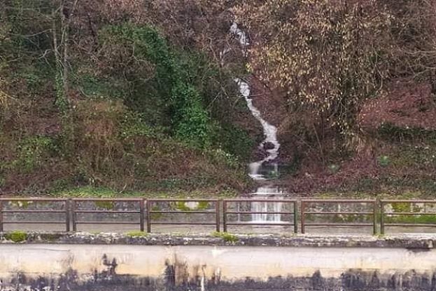 Strade piene d&amp;#039;acqua
