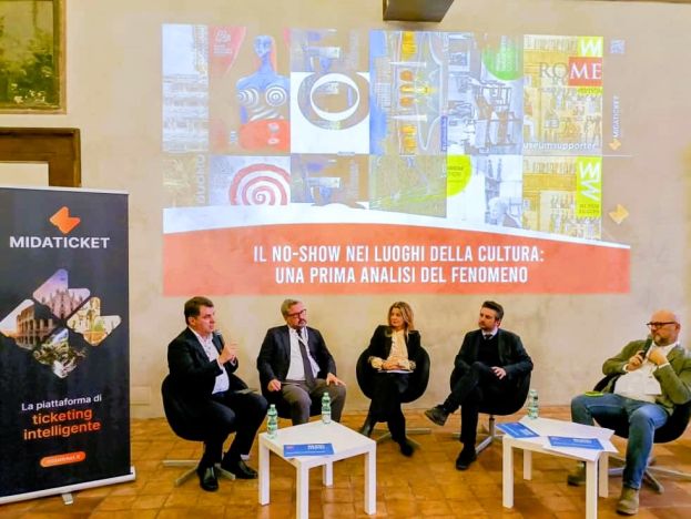 da sx a dx Sergio Bellini, Simone Quilici, Maria Alessandra Masucci, Roberto Ferrari e Guido Guerzoni