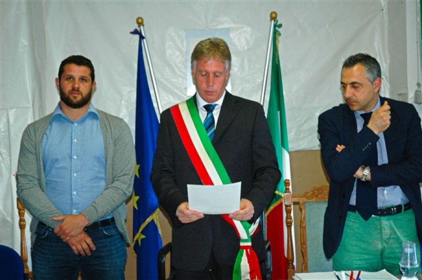 PERETO, GIACINTO SCIO&rsquo; HA GIURATO DA SINDACO(FOTO)