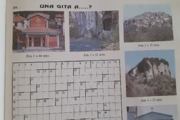 Pietrasecca sulla Settimana Enigmistica