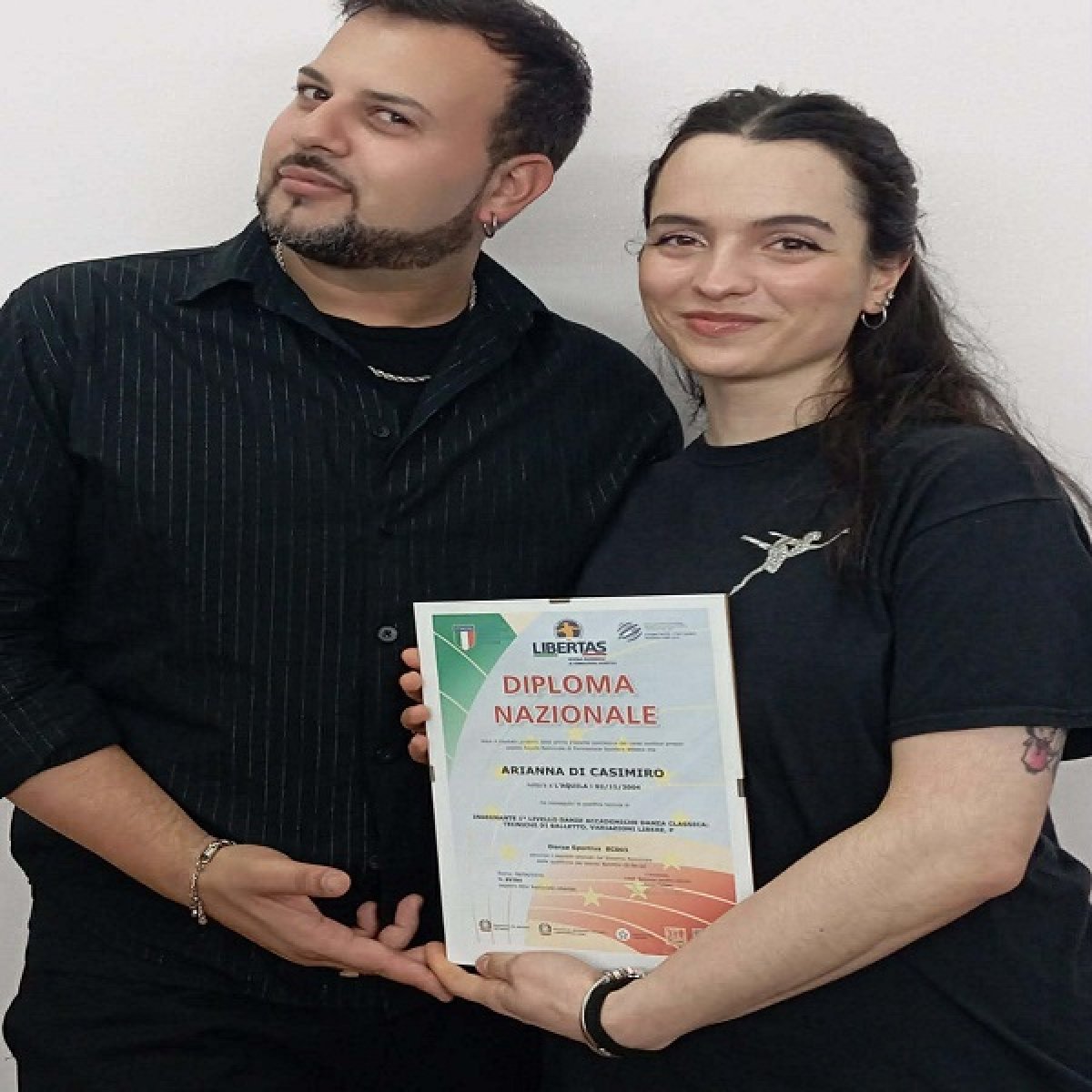 CARSOLI - ARIANNA DI CASIMIRO SI DIPLOMA COME MAESTRA DI DANZA CLASSICA PRESSO L&amp;#039;ACCADEMIA DI DANZA THE SOUL FLIES ACCADEMY DANCE