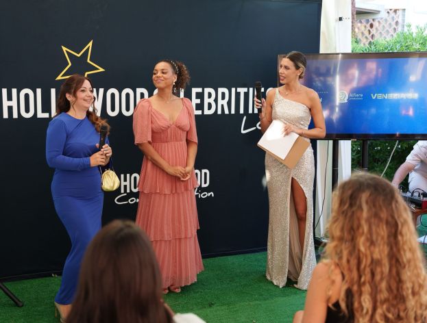 Venezia 82 evento Alfiere_2 (Giorgia Cecconi, Catherine Joy White e Rossella Vitolo)