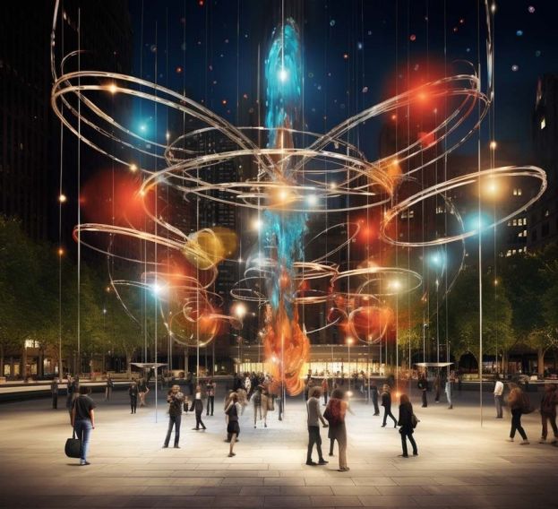 Futurome_Dettaglio Citt&agrave; Futuristica_immagine creata da AI SprixarAS_FutuRome