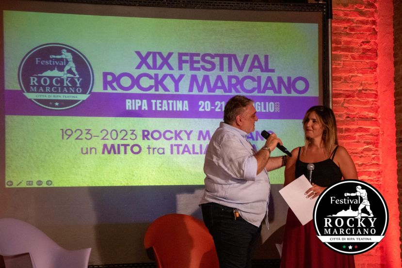 SINDACO LUCIANI E SARA CARAMANICO