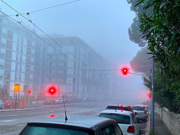 Nebbia a Roma
