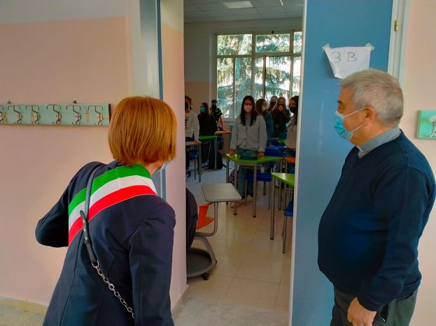 Primo giorno di scuola a Luco dei Marsi