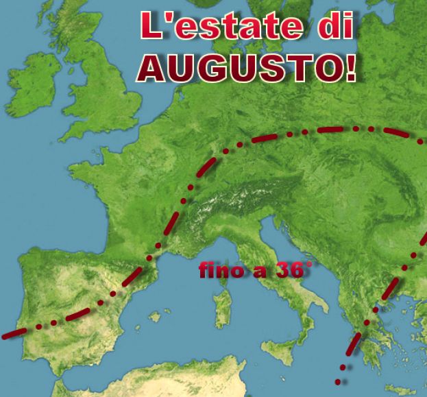 METEO:ARRIVA AUGUSTO,L&amp;#039;ULTIMO ANTICICLONE AFRICANO .E POI.....