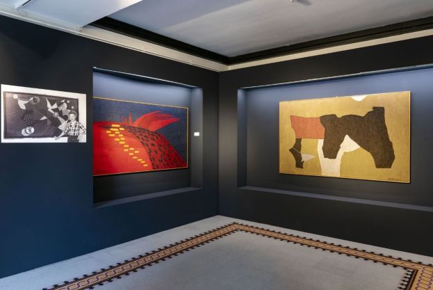 Casina Civette - mostra 01_Niki Berlinguer allestimento