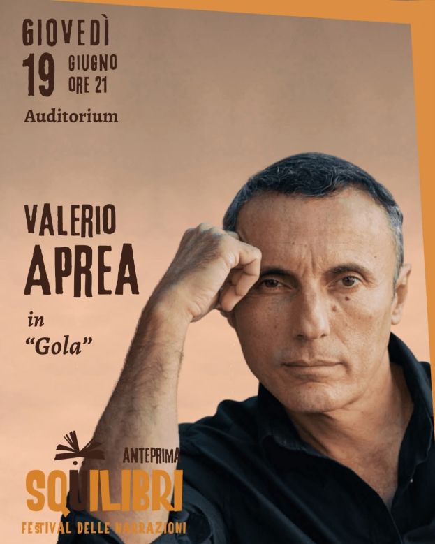 ANTEPRIMA DI SQUILIBRI CON VALERIO APREA
