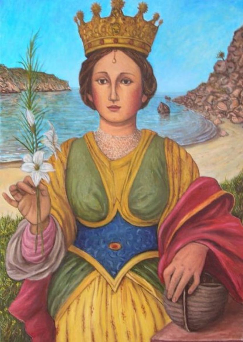 ORICOLA, FESTEGGIAMENTI SOTTO LA PIOGGIA IN ONORE DI SANTA RESTITUTA