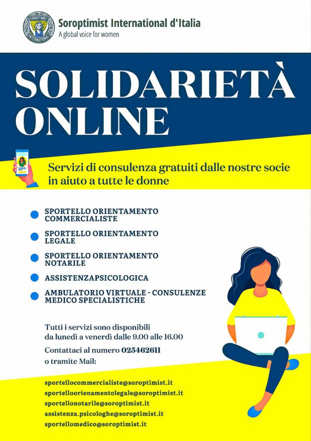 Solidariet&agrave; Online Donna