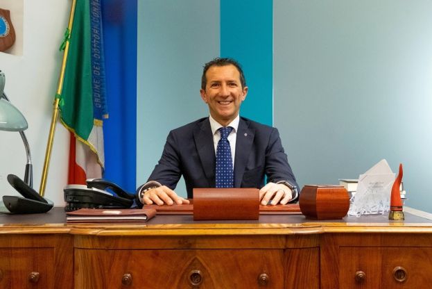 Il presidente Agostino Soave