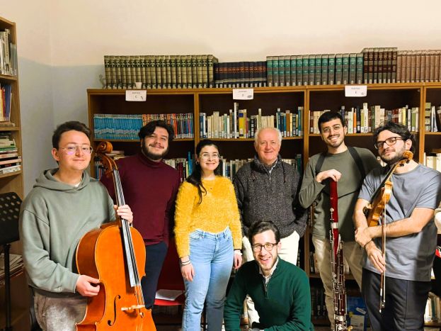 Ensemble Baccano a Molina Aterno con il Maestro Petr Zejfart