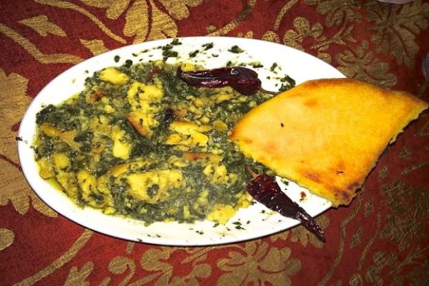 PIZZA DI MAIS CON VERDURE