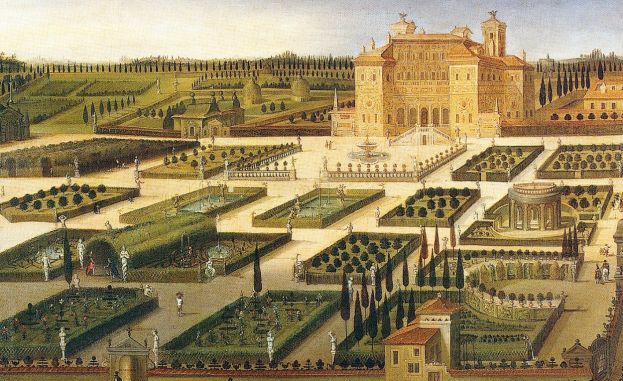 Joseph Heintz il Giovane, Veduta di Villa Borghese