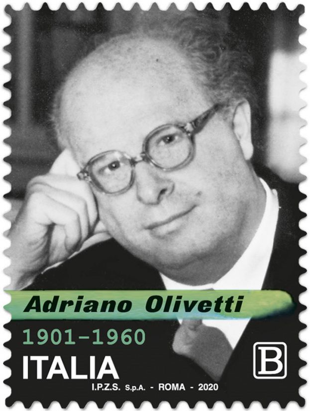 Francobollo Olivetti