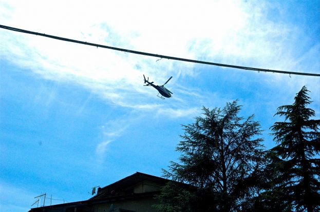 &amp;quot;APPRENSIONE&amp;quot; PER UN ELICOTTERO A BASSA QUOTA SOPRA IL CIELO DI CARSOLI