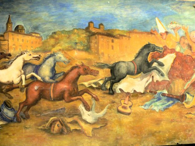 Tamburi, Carnevale romano, particolare - Roma, Sovrintendenza Capitolina ai Beni Culturali