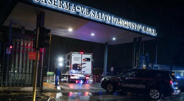 Arrivo del vaccino Pfizer allo Spallanzani di Roma