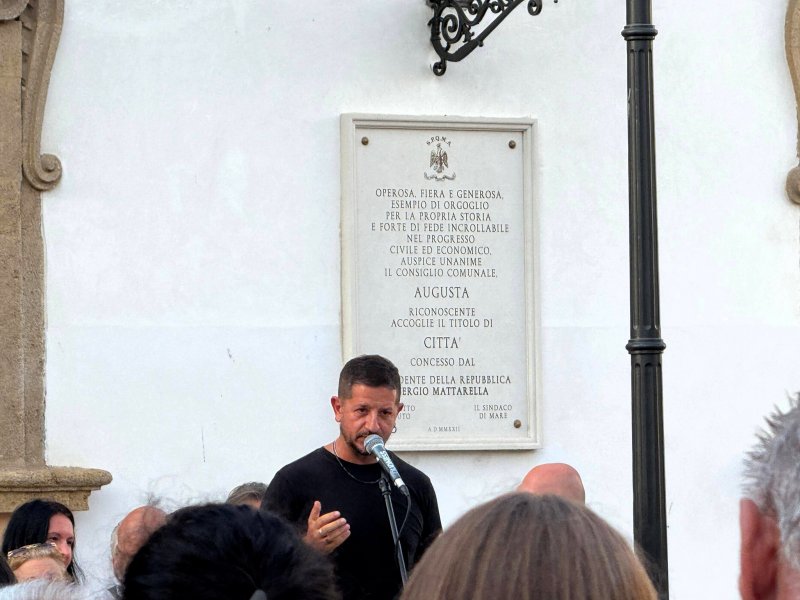 Giuseppe Anastasi discorso