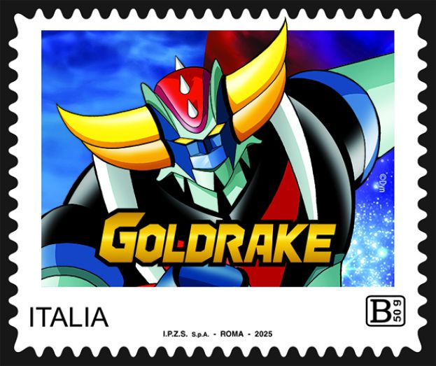 Francobollo Goldrake