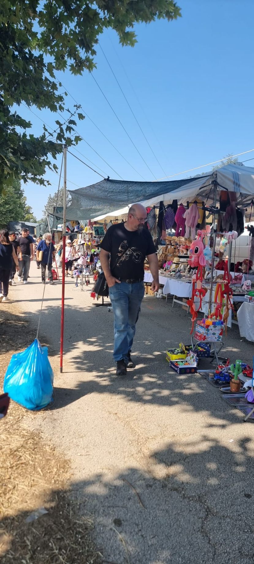 Visitatore alla Fiera della Piana del Cavaliere
