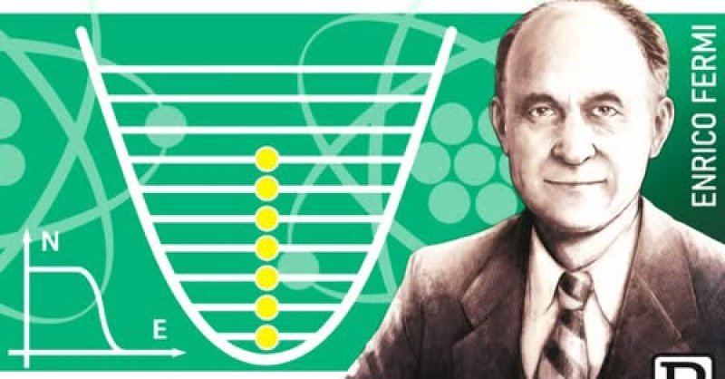 FRANCOBOLLO DEDICATO A ENRICO FERMI