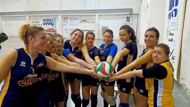 La Squadra Femminile del Nives Volley Carsoli