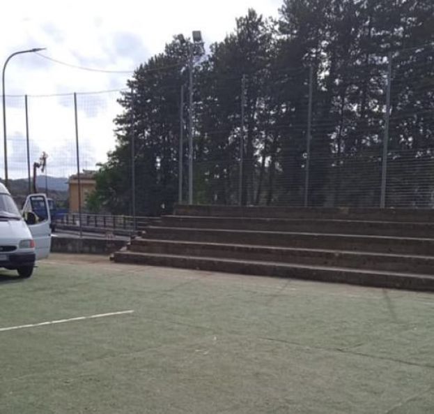 Campetto della Pineta ripulito