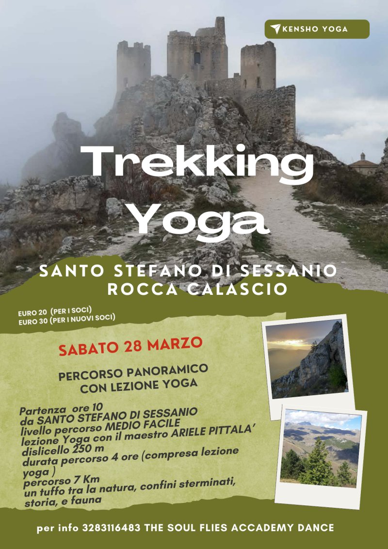ROCCA CALASCIO - TRA NATURA E MEDITAZIONE, IN UN'ESCURSIONE GUIDATA , TREKKING YOGA