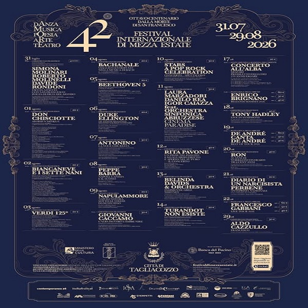 Festival musicale estivo a Tagliacozzo