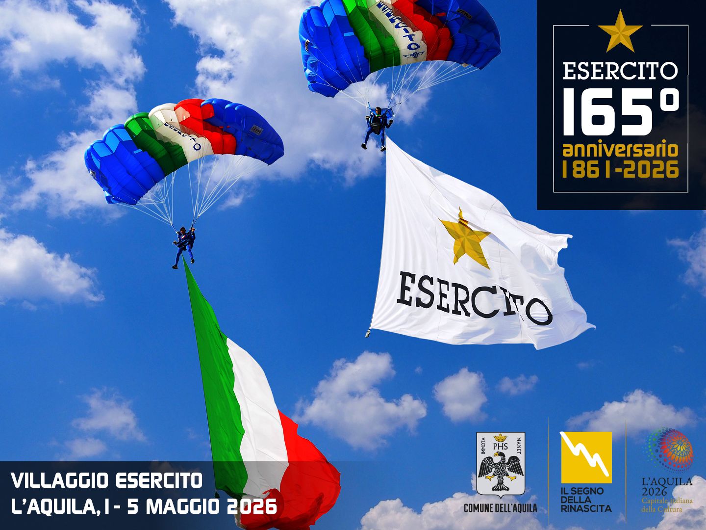 A LAquila il 165° anniversario di costituzione dellEsercito
