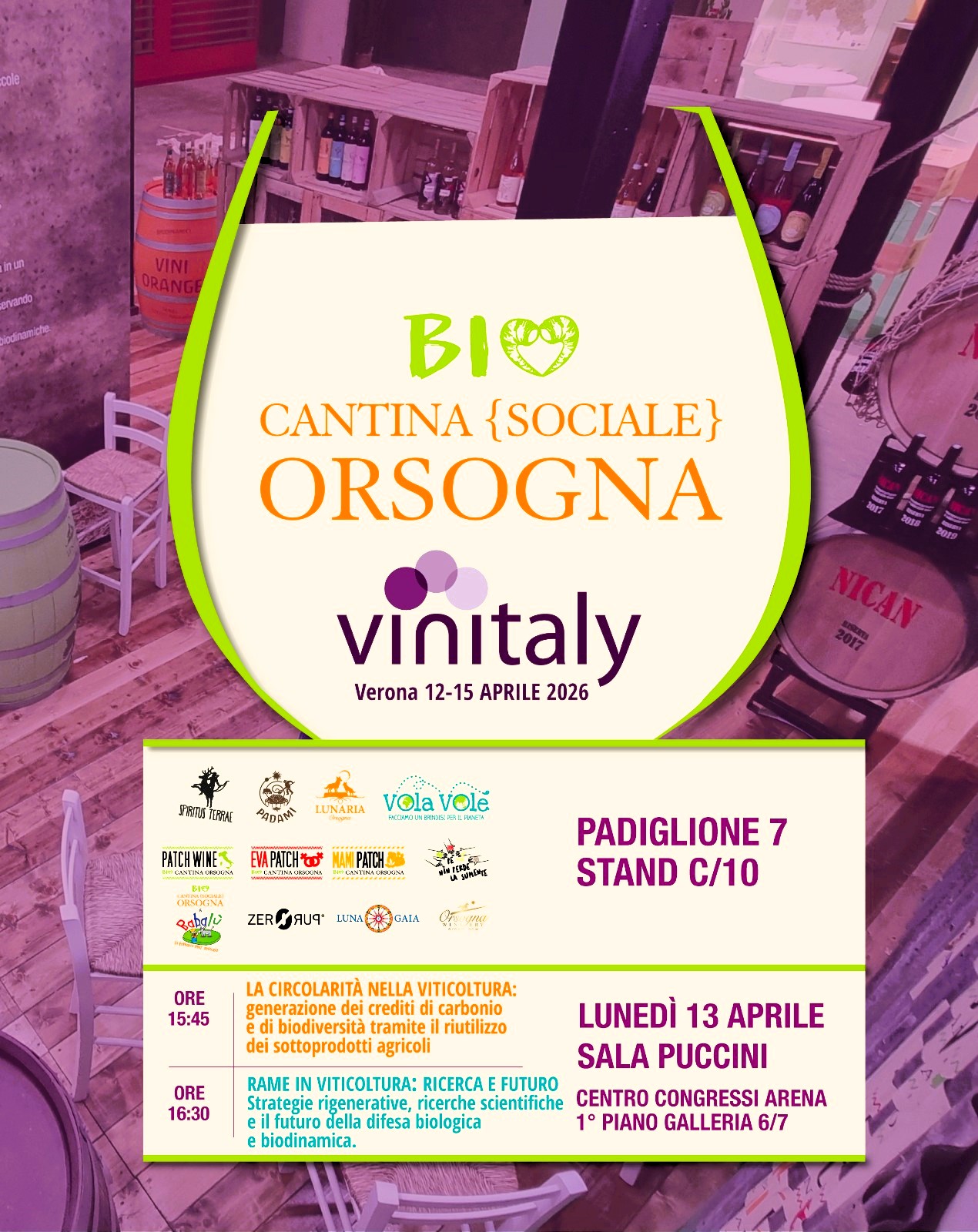 BIO CANTINA SOCIALE ORSOGNA VINITALY 2026 2