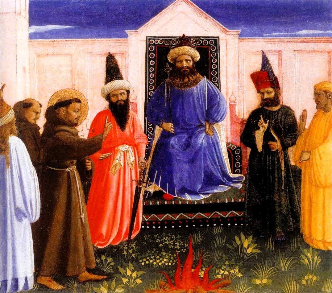 Beato Angelico San Francesco davanti al sultano Lindenau Museum Altenburg