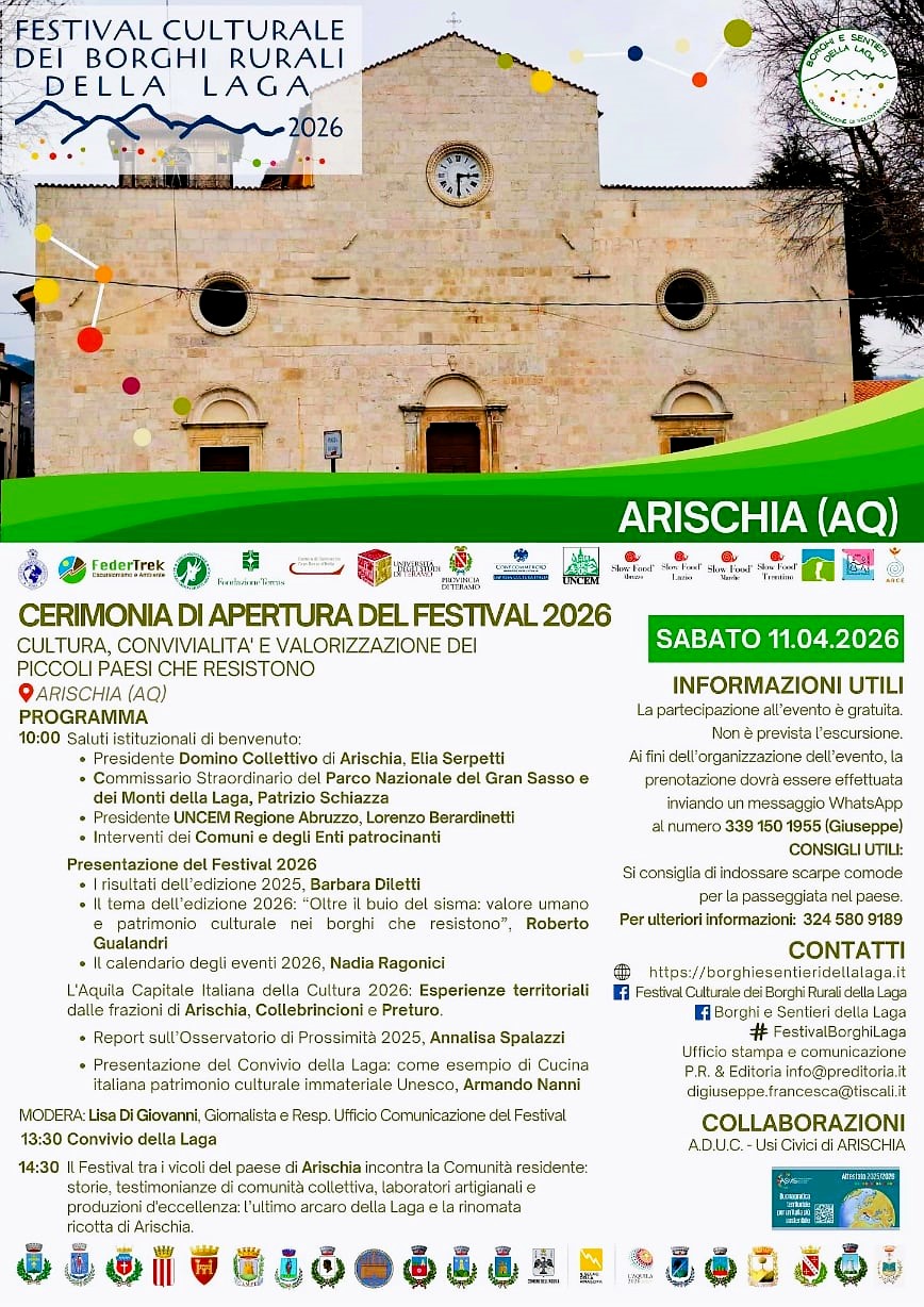 Locadina presentazione 11 aprile