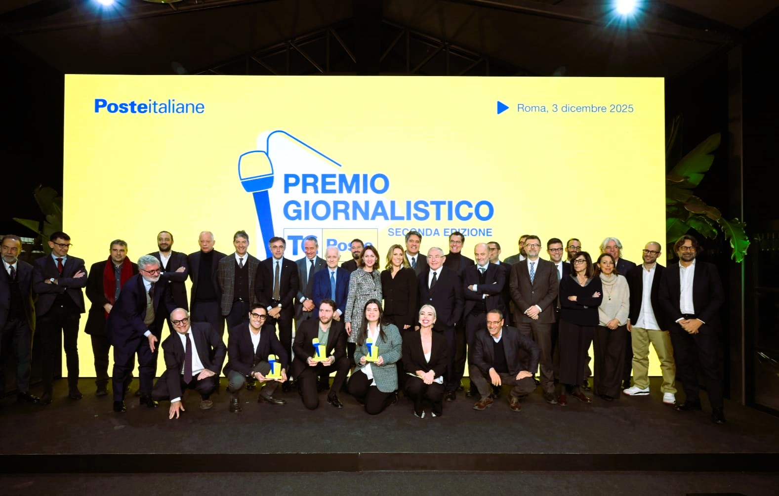 Premiazione vincitori seconda edizione del Premio giornalistico TG Poste