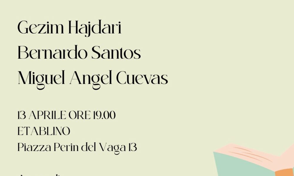 Scondinamenti poetici Locandina