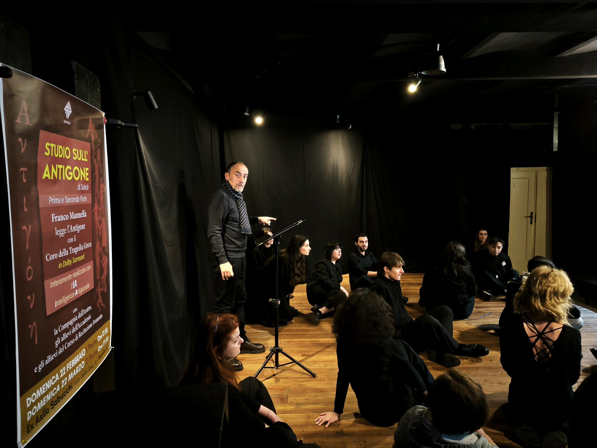 SOLD OUT PER LO SPETTACOLO "STUDIO SULL'ANTIGONE", AROTRON FA IL BIS
