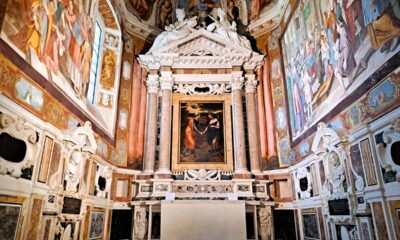 5 LAquila cappella Branconio con copia Visitazione