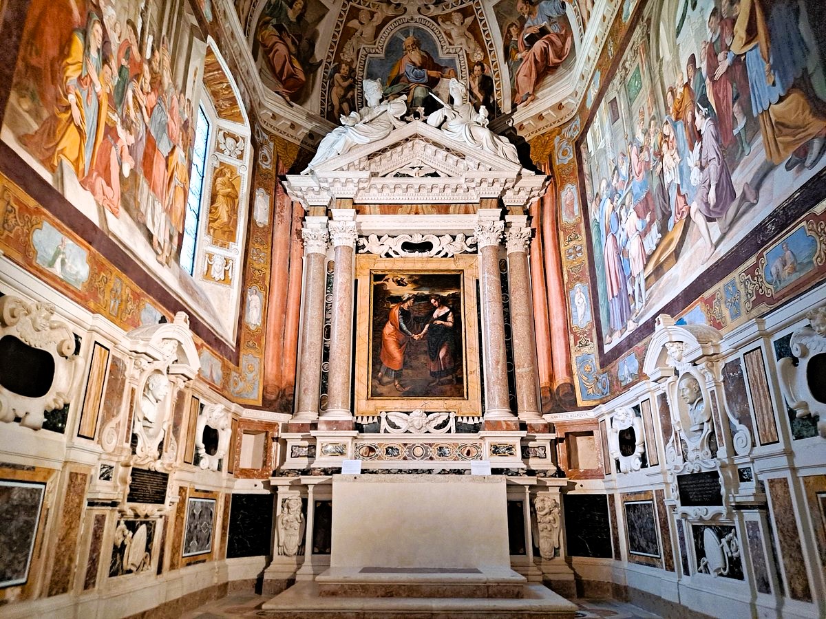 5 LAquila cappella Branconio con copia Visitazione