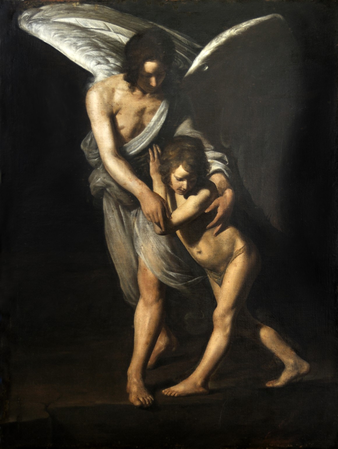 Angelo custode G. A. Galli detto Lo Spadarino Rieti Chiesa di San Rufo Patrimonio FEC Ministero dellInterno 1160 x 1540