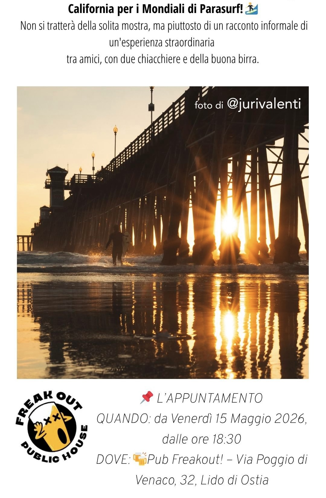 California per i Mondiali di Parasurf Locandina