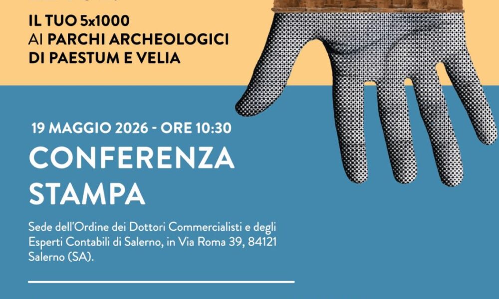 Invito Conferenza Stampa 19 maggio Parco Paestum ODCEC SA